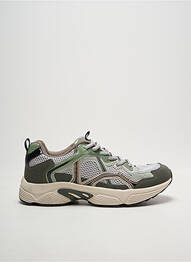 Baskets fermeture lacets vert ONLY femme