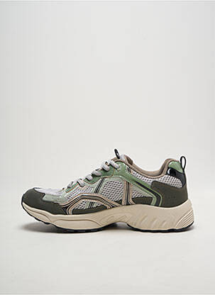 Baskets fermeture lacets vert ONLY femme