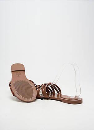 Sandales/nu pieds marron MANGO femme