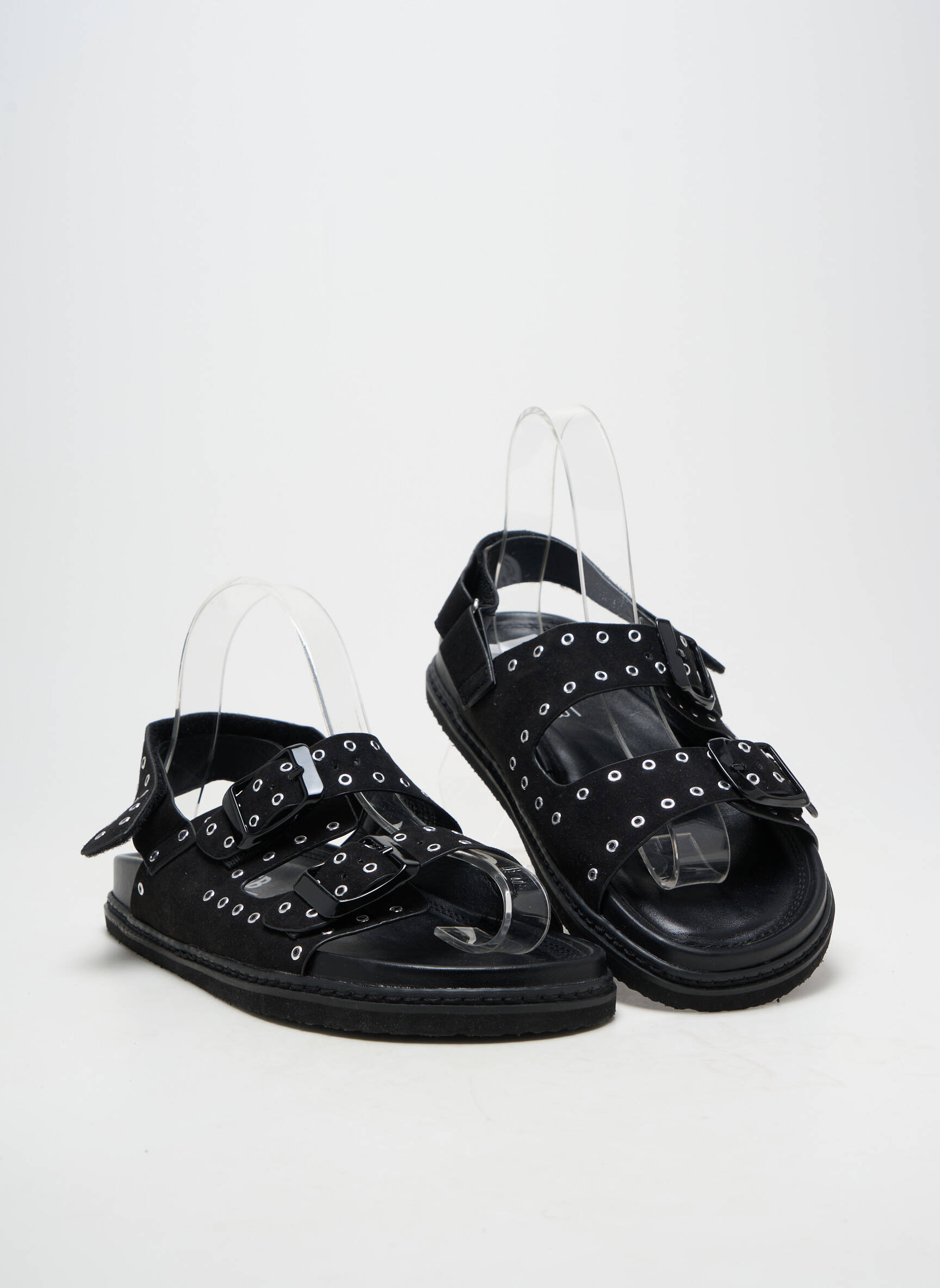 Sandales/nu pieds noir ZEB STYLE LAB  femme