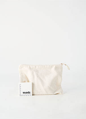 Trousse de toilette beige MONSIEUR TSHIRT femme