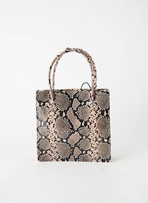 Sac beige MANGO femme