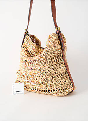 Sac marron MANGO femme