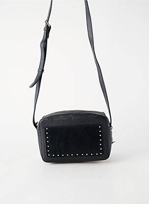 Sac fermeture zippée noir PIECES femme