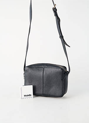 Sac fermeture zippée noir PIECES femme