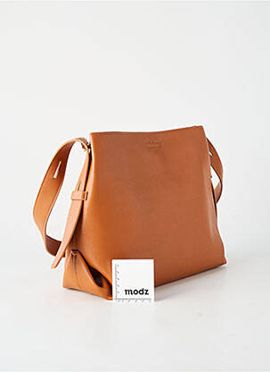 Sac fermeture fermeture aimantée marron PIECES femme