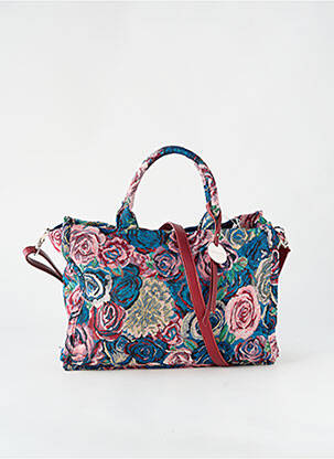 Sac fermeture zippée bleu TAMARIS femme
