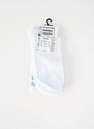 Chaussettes blanc PIECES femme