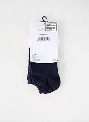 Chaussettes bleu TOMMY HILFIGER femme