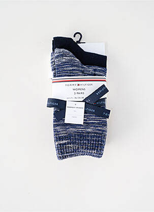 Chaussettes bleu TOMMY HILFIGER femme