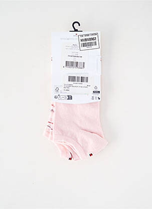 Chaussettes rose TOMMY HILFIGER femme