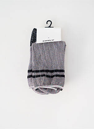 Chaussettes noir ONLY femme