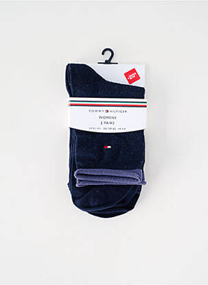 Chaussettes bleu TOMMY HILFIGER femme