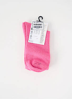Chaussettes rose PIECES femme