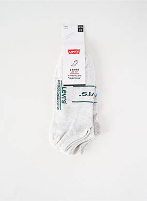 Chaussettes gris LEVI'S homme