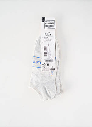 Chaussettes gris LEVI'S homme