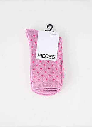 Chaussettes violet PIECES femme