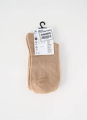 Chaussettes or PIECES femme