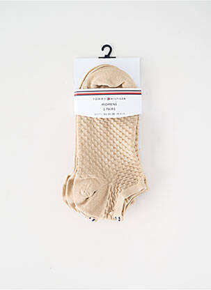 Chaussettes beige TOMMY HILFIGER femme