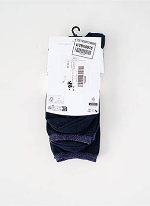 Chaussettes bleu TOMMY HILFIGER femme