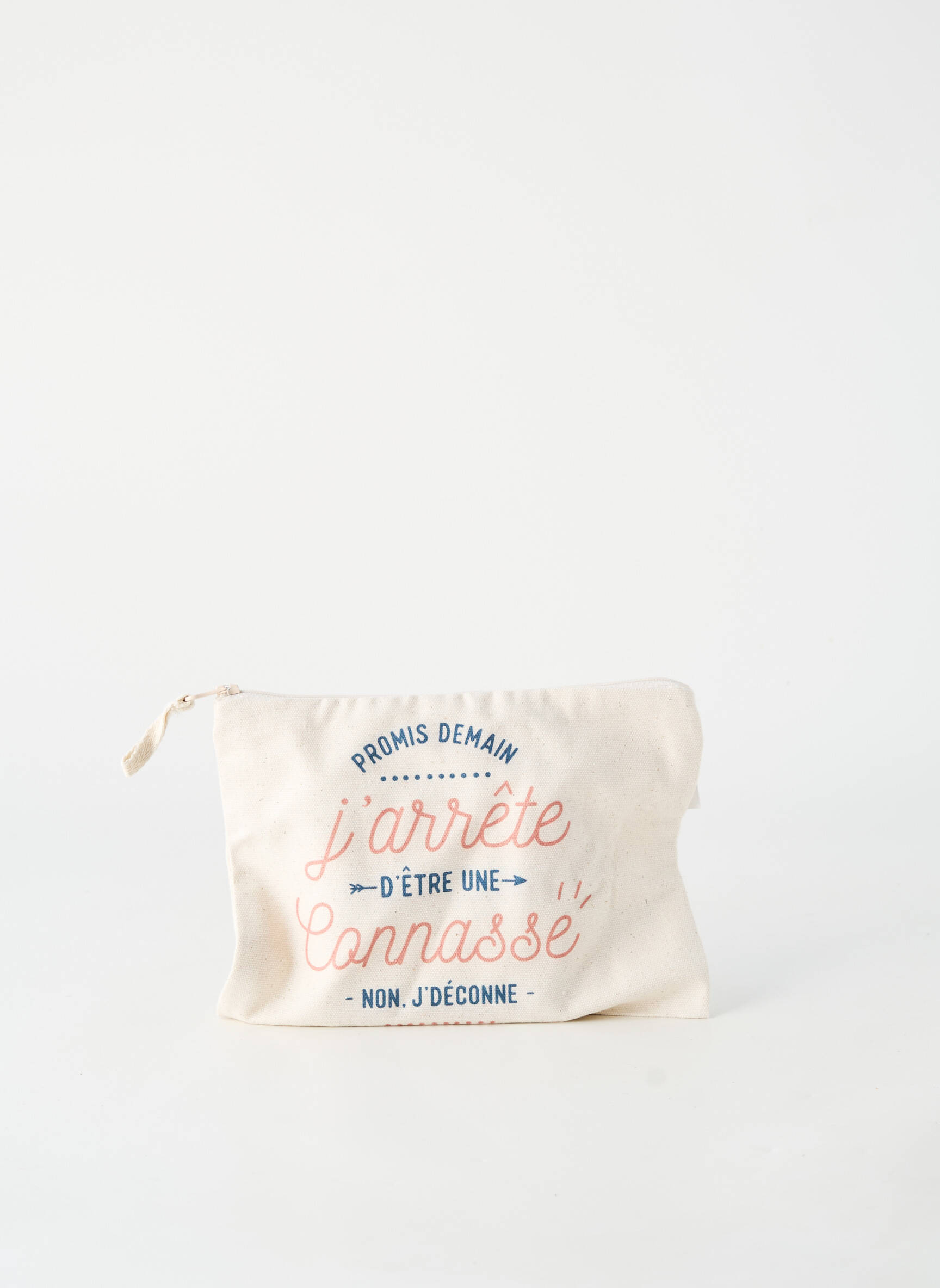Trousse de toilette beige MONSIEUR TSHIRT femme