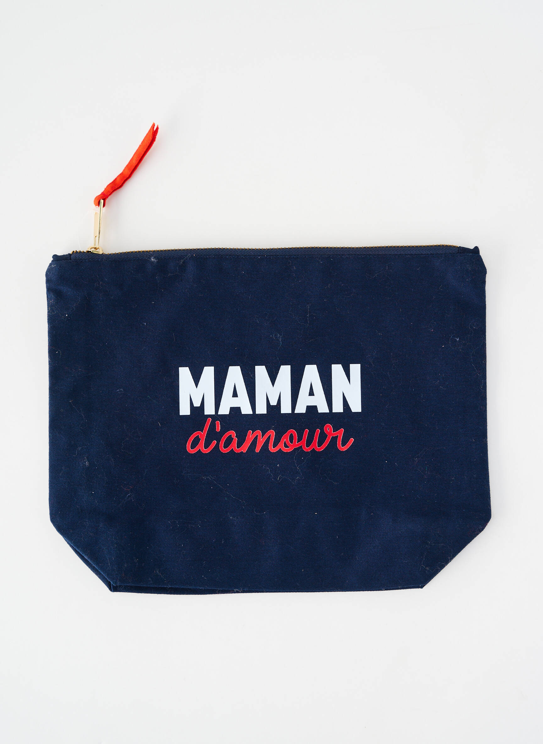 Trousse de toilette bleu marine MONSIEUR TSHIRT femme
