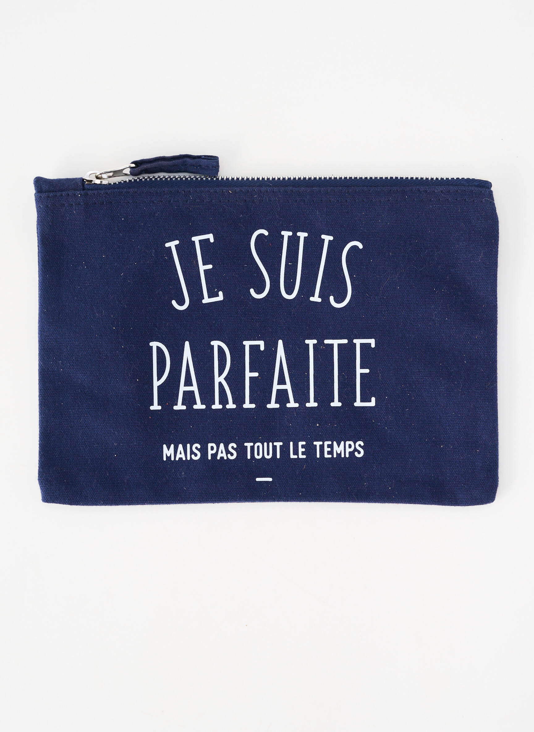 Trousse de toilette bleu marine MONSIEUR TSHIRT femme