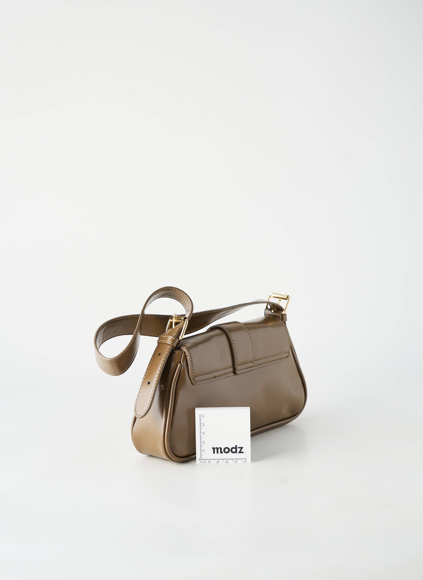 Sac fermeture fermeture aimantée marron PIECES femme