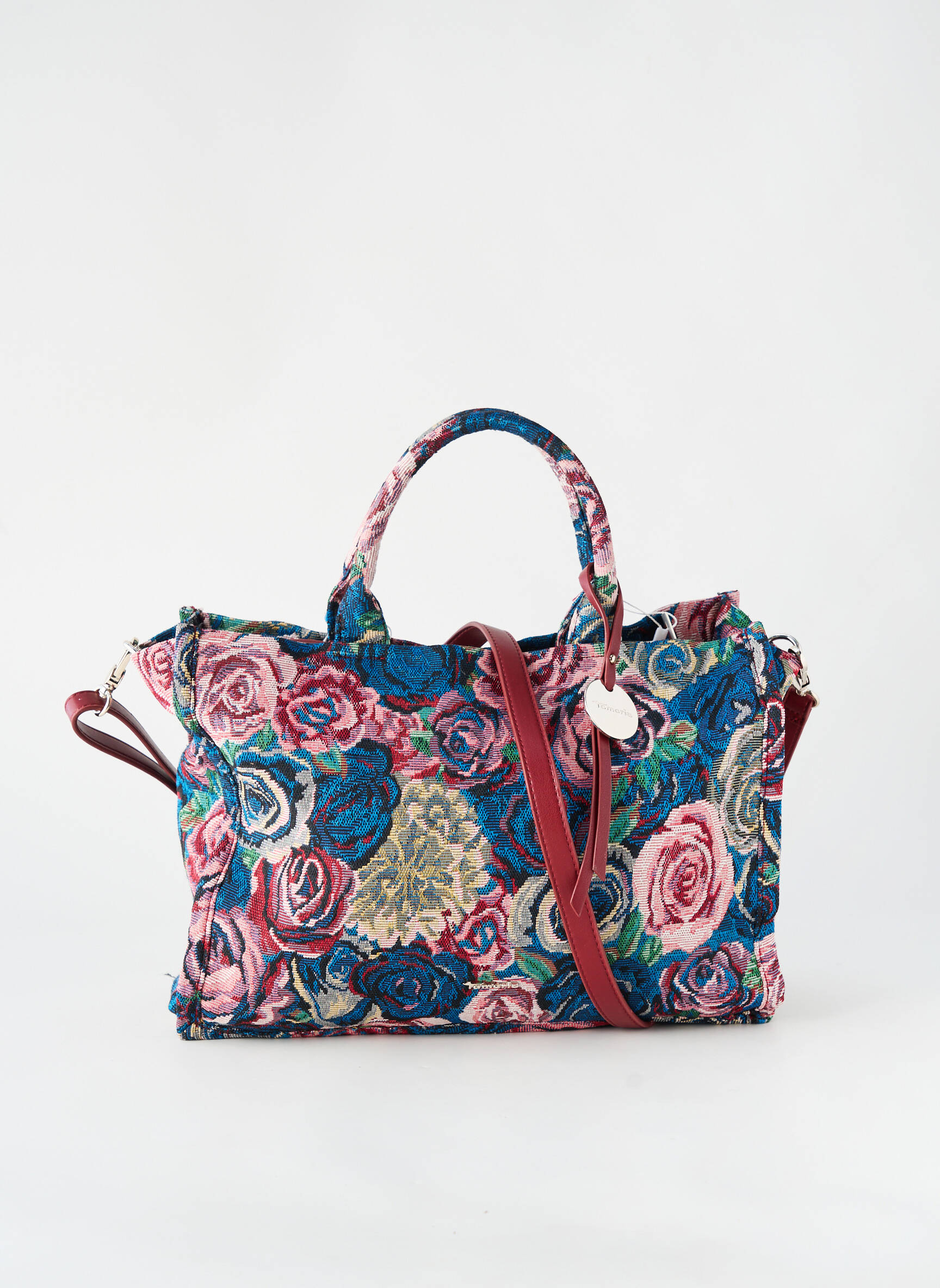 Sac fermeture zippée bleu TAMARIS femme