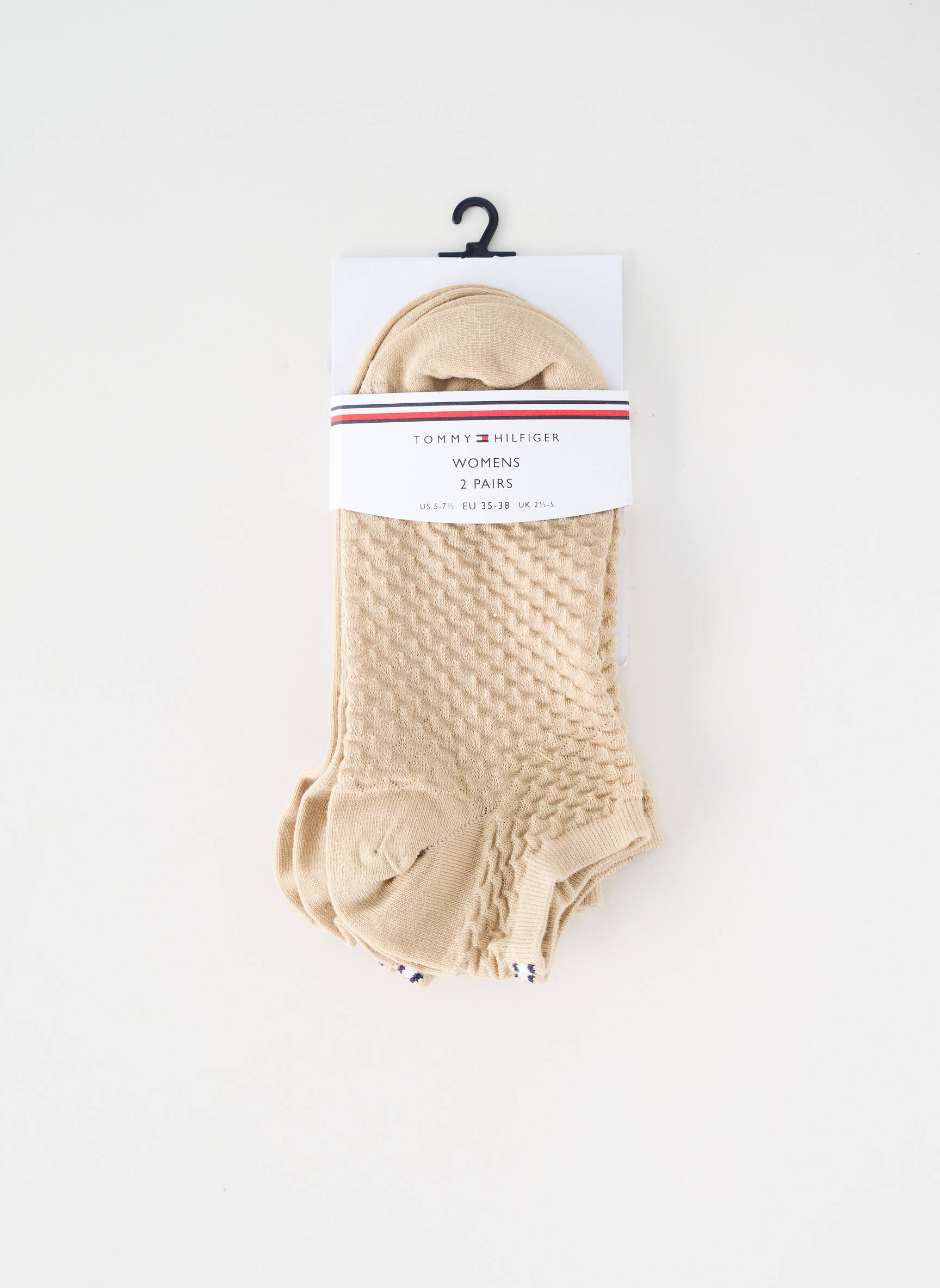Chaussettes beige TOMMY HILFIGER femme