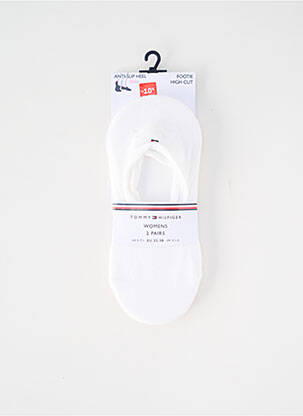 Chaussettes blanc TOMMY HILFIGER femme