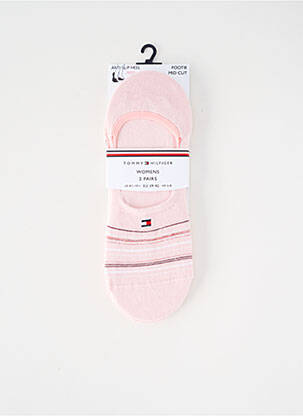 Chaussettes rose TOMMY HILFIGER femme