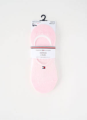 Chaussettes rose TOMMY HILFIGER femme