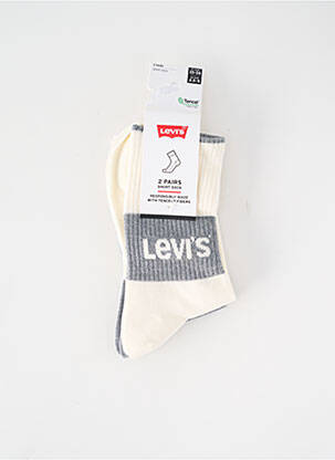 Chaussettes gris LEVI'S femme