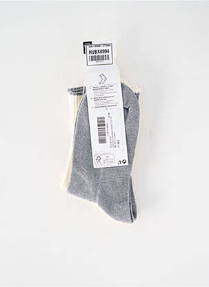 Chaussettes gris LEVI'S femme