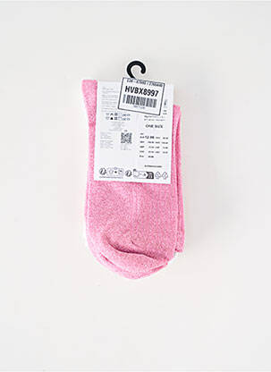 Chaussettes rose ONLY femme