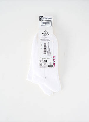 Chaussettes blanc LEVI'S femme