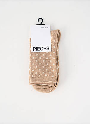 Chaussettes or PIECES femme