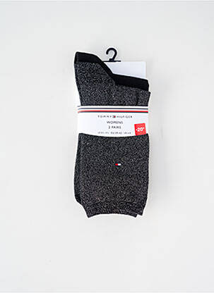 Chaussettes noir TOMMY HILFIGER femme
