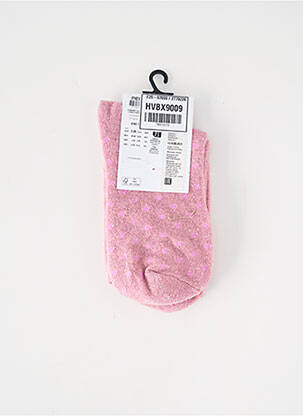 Chaussettes rose PIECES femme