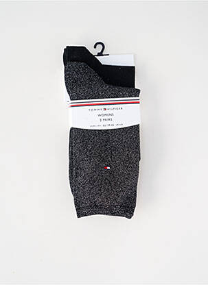 Chaussettes noir TOMMY HILFIGER femme