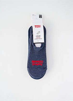 Chaussettes bleu LEVI'S homme