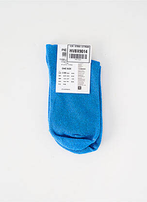Chaussettes bleu PIECES femme
