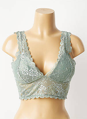Soutien-gorge vert ONLY femme