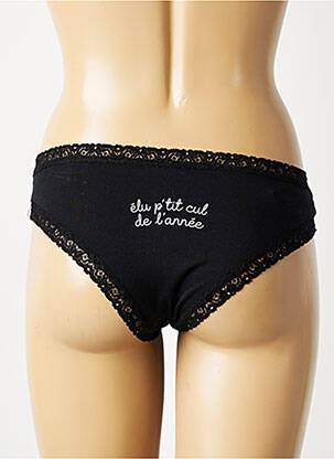 Culotte noir MONSIEUR TSHIRT femme