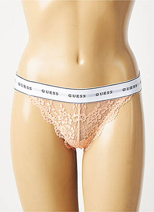 Tanga orange GUESS femme