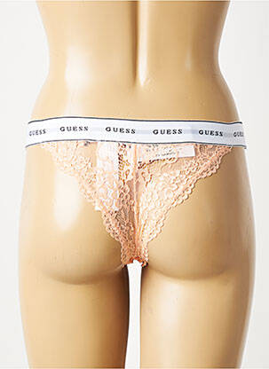 Tanga orange GUESS femme