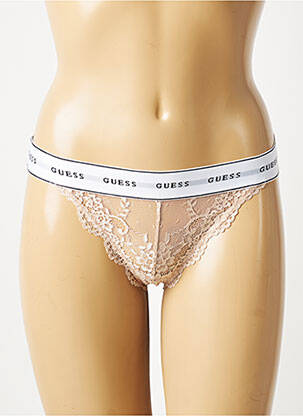 Tanga beige GUESS femme