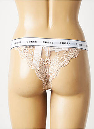 Tanga beige GUESS femme