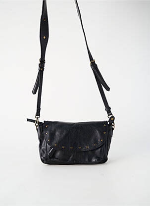 Sac fermeture fermeture aimantée noir PIECES femme